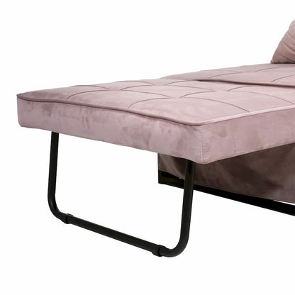 Pouf-futon convertible Hattie de Furniture of America