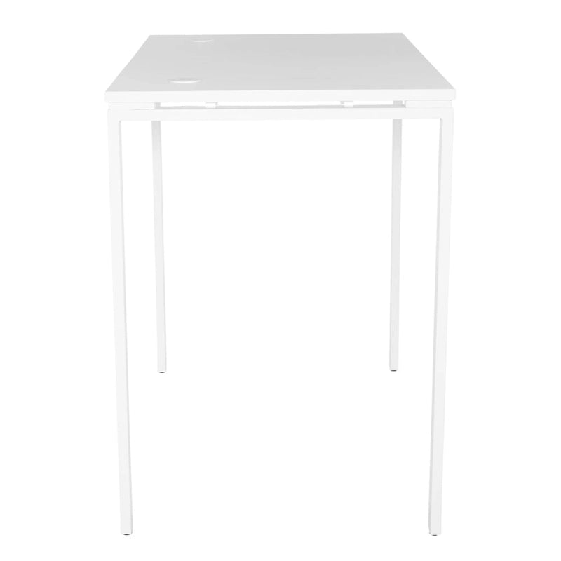 Bureau de 42 pouces de haut, noir ou blanc