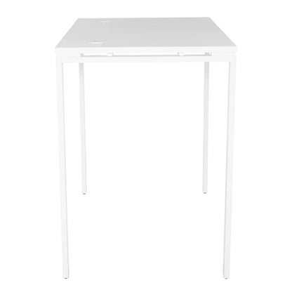 Bureau de 42 pouces de haut, noir ou blanc