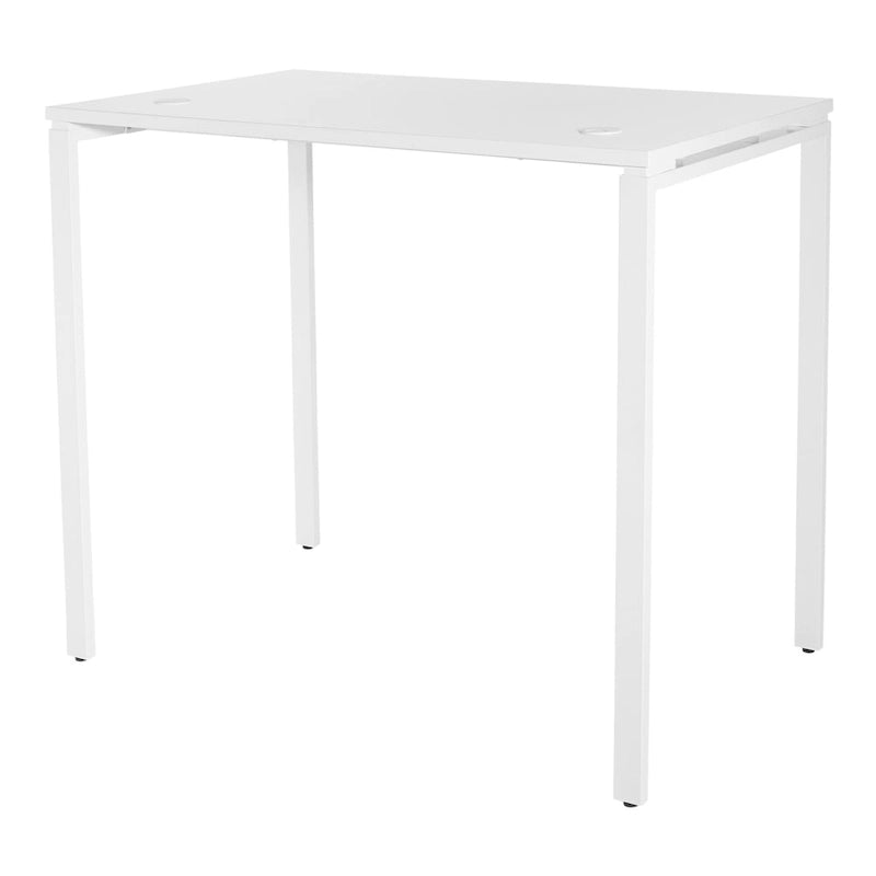 Bureau de 42 pouces de haut, noir ou blanc