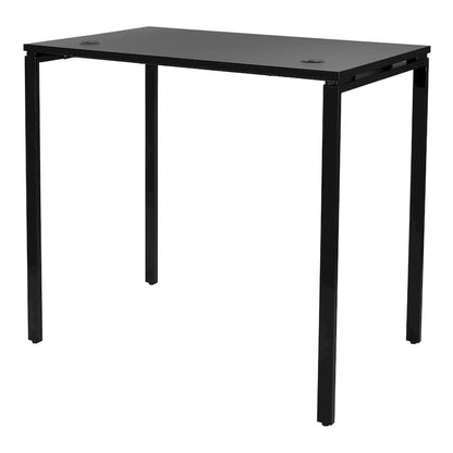 Bureau de 42 pouces de haut, noir ou blanc