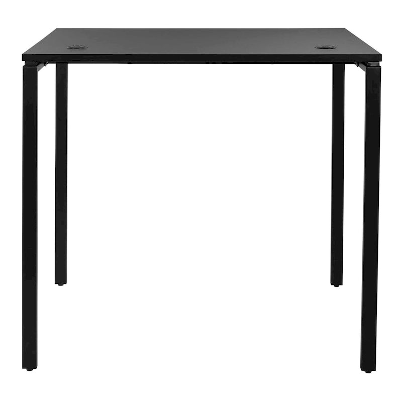 Bureau de 42 pouces de haut, noir ou blanc