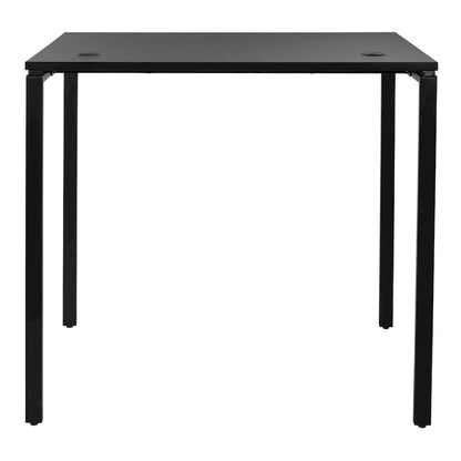 Bureau de 42 pouces de haut, noir ou blanc
