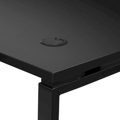 Bureau de 42 pouces de haut, noir ou blanc
