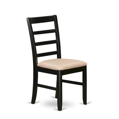 L'ensemble de table East West Furniture comprend une table à manger rectangulaire à rallonge papillon et des chaises de salle à manger (différents types d'assise disponibles).