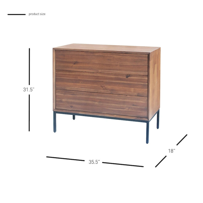 Commode à 3 tiroirs Hathaway