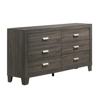 Meubles de qualité supérieure Anastasia, chambre à coucher 4 pièces avec commode supplémentaire