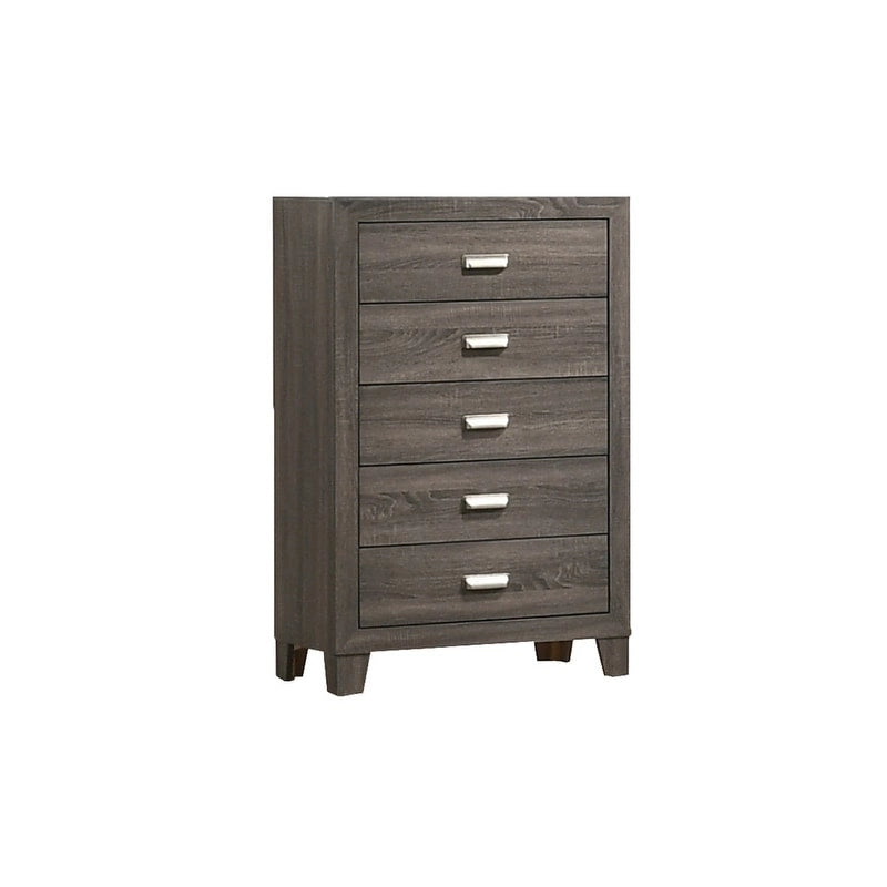 Meubles de qualité supérieure Anastasia, chambre à coucher 4 pièces avec commode supplémentaire