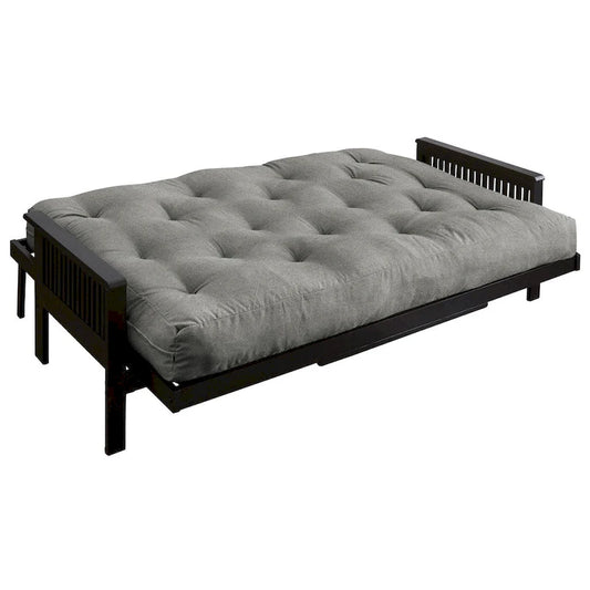 Matelas futon TruPedic Full Granite Grey 12 pouces