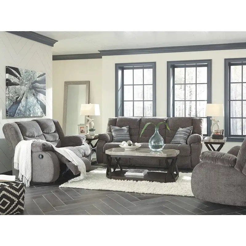 Canapé inclinable contemporain Tulen gris