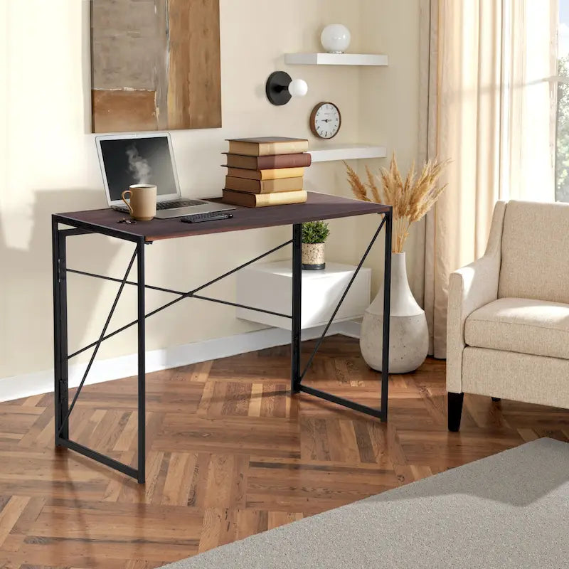 Bureau d'étude pliable HomyLin 39, simple et facile à monter.