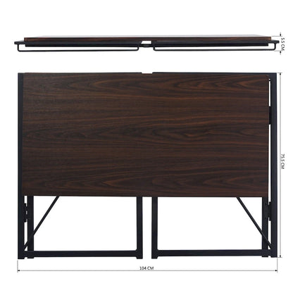 Bureau d'étude pliable HomyLin 39, simple et facile à monter.