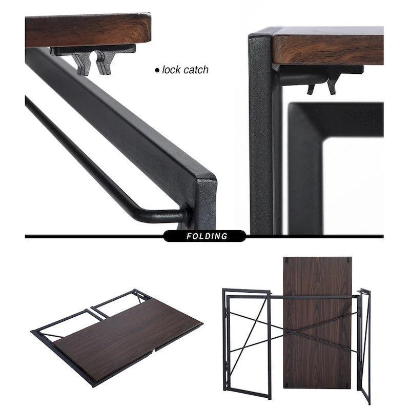 Bureau d'étude pliable HomyLin 39, simple et facile à monter.