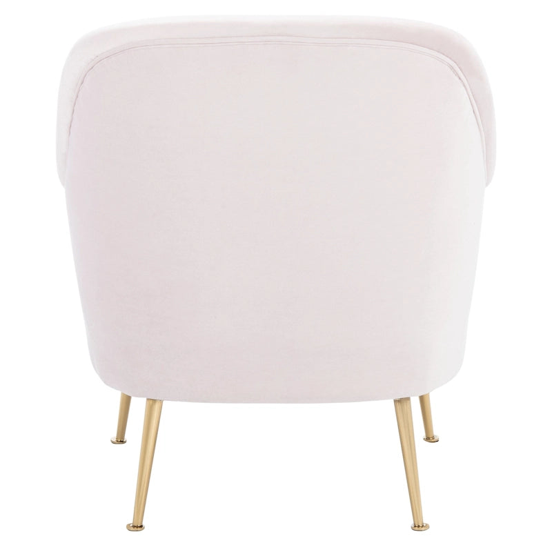 Fauteuil d'appoint SAFAVIEH Edina - 75 cm (L) x 78 cm (P) x 84 cm (H) - 76 cm (L) x 79 cm (P) x 84 cm (H)