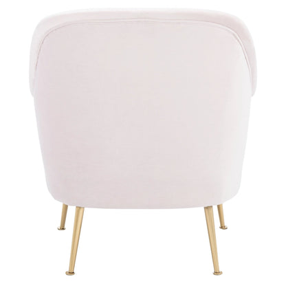 Fauteuil d'appoint SAFAVIEH Edina - 75 cm (L) x 78 cm (P) x 84 cm (H) - 76 cm (L) x 79 cm (P) x 84 cm (H)