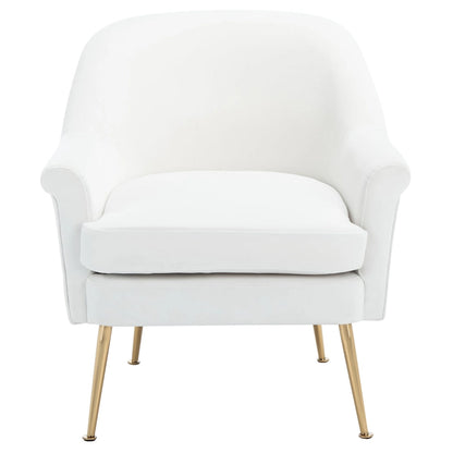 Fauteuil d'appoint SAFAVIEH Edina - 75 cm (L) x 78 cm (P) x 84 cm (H) - 76 cm (L) x 79 cm (P) x 84 cm (H)