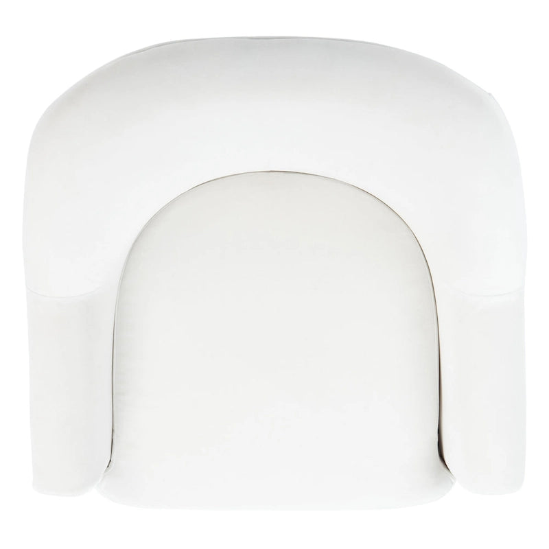 Fauteuil d'appoint SAFAVIEH Edina - 75 cm (L) x 78 cm (P) x 84 cm (H) - 76 cm (L) x 79 cm (P) x 84 cm (H)