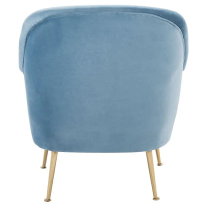 Fauteuil d'appoint SAFAVIEH Edina - 75 cm (L) x 78 cm (P) x 84 cm (H) - 76 cm (L) x 79 cm (P) x 84 cm (H)