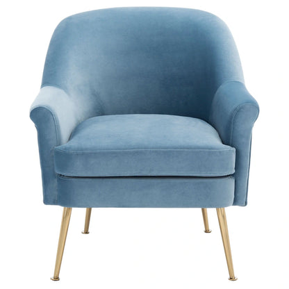 Fauteuil d'appoint SAFAVIEH Edina - 75 cm (L) x 78 cm (P) x 84 cm (H) - 76 cm (L) x 79 cm (P) x 84 cm (H)