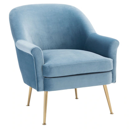 Fauteuil d'appoint SAFAVIEH Edina - 75 cm (L) x 78 cm (P) x 84 cm (H) - 76 cm (L) x 79 cm (P) x 84 cm (H)