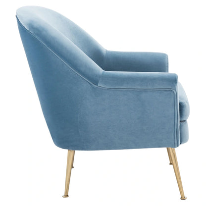 Fauteuil d'appoint SAFAVIEH Edina - 75 cm (L) x 78 cm (P) x 84 cm (H) - 76 cm (L) x 79 cm (P) x 84 cm (H)