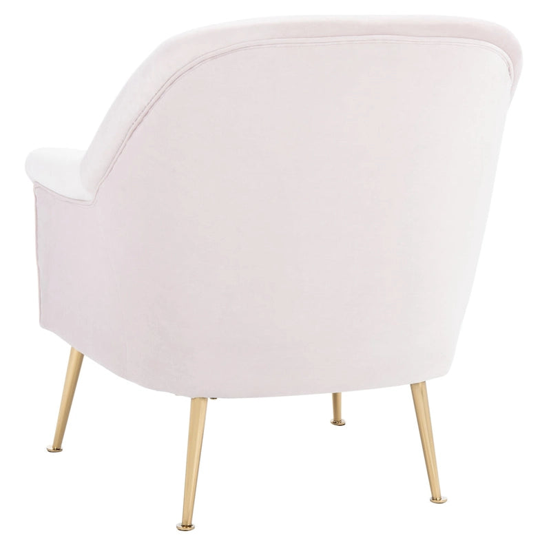 Fauteuil d'appoint SAFAVIEH Edina - 75 cm (L) x 78 cm (P) x 84 cm (H) - 76 cm (L) x 79 cm (P) x 84 cm (H)