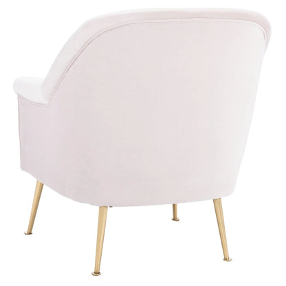 Fauteuil d'appoint SAFAVIEH Edina - 75 cm (L) x 78 cm (P) x 84 cm (H) - 76 cm (L) x 79 cm (P) x 84 cm (H)