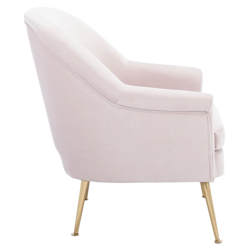 Fauteuil d'appoint SAFAVIEH Edina - 75 cm (L) x 78 cm (P) x 84 cm (H) - 76 cm (L) x 79 cm (P) x 84 cm (H)