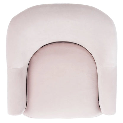 Fauteuil d'appoint SAFAVIEH Edina - 75 cm (L) x 78 cm (P) x 84 cm (H) - 76 cm (L) x 79 cm (P) x 84 cm (H)