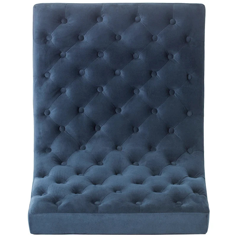 Fauteuil club capitonné Hadley de style moderne du milieu du siècle SAFAVIEH Jerilynn - 25 po L x 30 po P x 32 po H