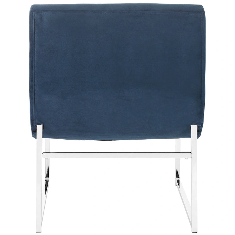 Fauteuil club capitonné Hadley de style moderne du milieu du siècle SAFAVIEH Jerilynn - 25 po L x 30 po P x 32 po H