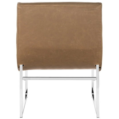 Fauteuil club capitonné Hadley de style moderne du milieu du siècle SAFAVIEH Jerilynn - 25 po L x 30 po P x 32 po H