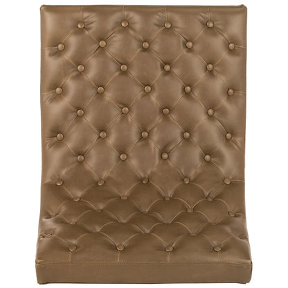 Fauteuil club capitonné Hadley de style moderne du milieu du siècle SAFAVIEH Jerilynn - 25 po L x 30 po P x 32 po H