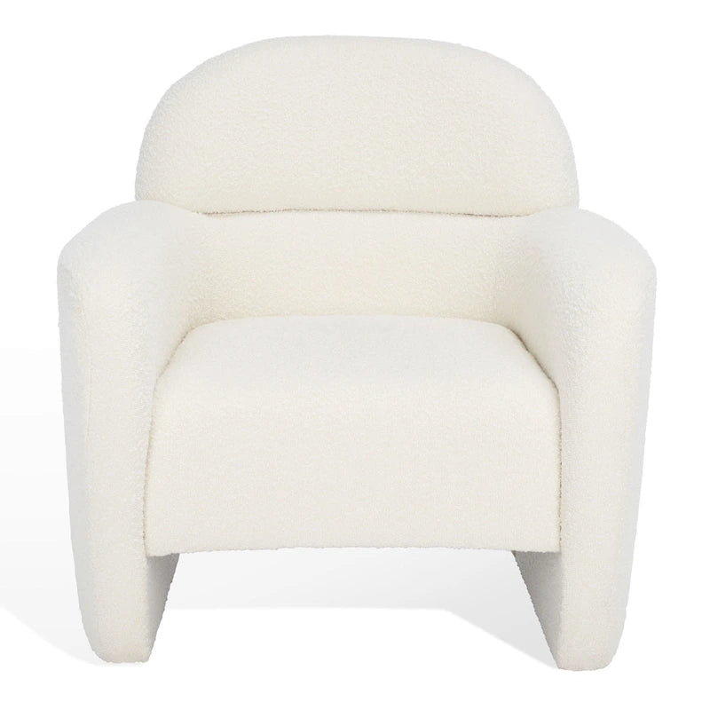 Fauteuil d'appoint SAFAVIEH Couture Dorlies Boucle - 84 cm L x 85 cm P x 86 cm H