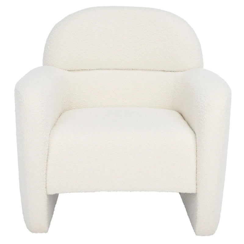Fauteuil d'appoint SAFAVIEH Couture Dorlies Boucle - 84 cm L x 85 cm P x 86 cm H