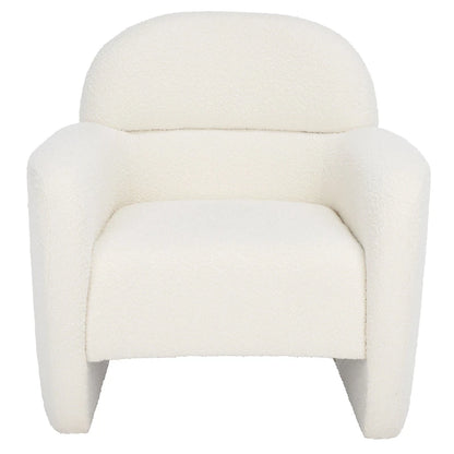 Fauteuil d'appoint SAFAVIEH Couture Dorlies Boucle - 84 cm L x 85 cm P x 86 cm H