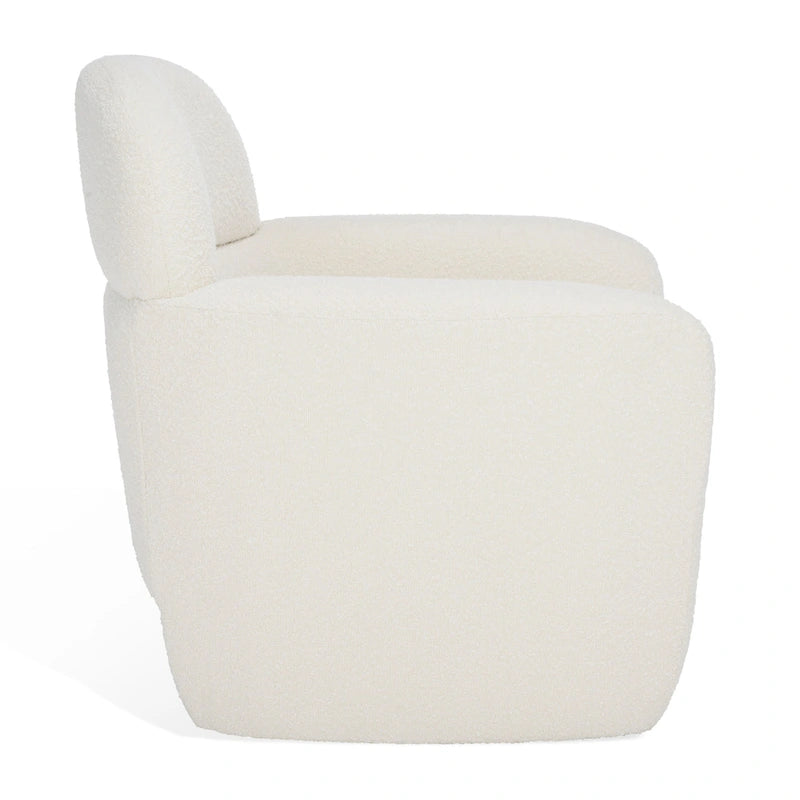 Fauteuil d'appoint SAFAVIEH Couture Dorlies Boucle - 84 cm L x 85 cm P x 86 cm H