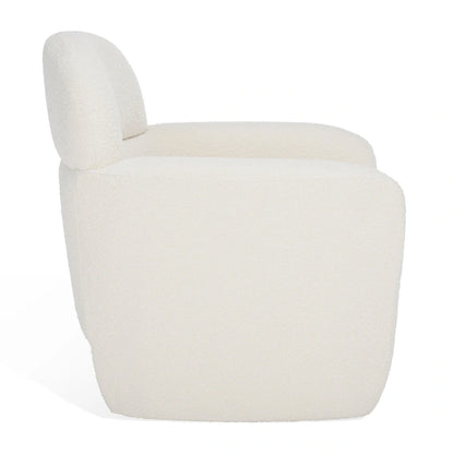 Fauteuil d'appoint SAFAVIEH Couture Dorlies Boucle - 84 cm L x 85 cm P x 86 cm H
