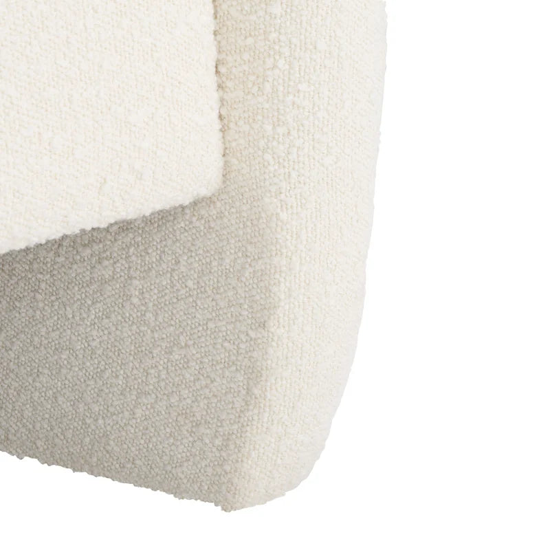 Fauteuil d'appoint SAFAVIEH Couture Dorlies Boucle - 84 cm L x 85 cm P x 86 cm H