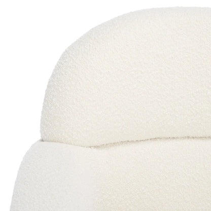 Fauteuil d'appoint SAFAVIEH Couture Dorlies Boucle - 84 cm L x 85 cm P x 86 cm H