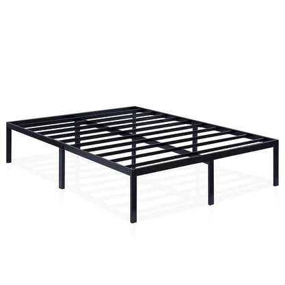 Cadre de lit plateforme en métal robuste de 40 cm de haut (taille King)