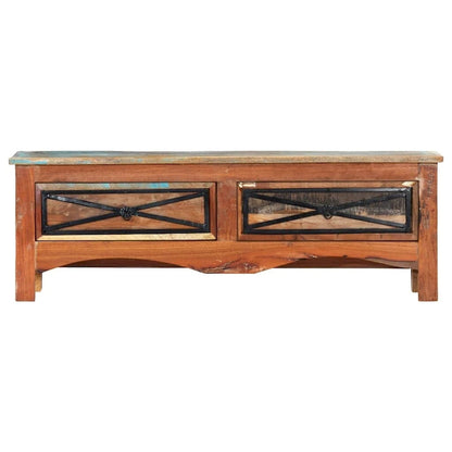Meuble TV vidaXL 47,2 x 11,8 x 15,7 cm en bois massif recyclé