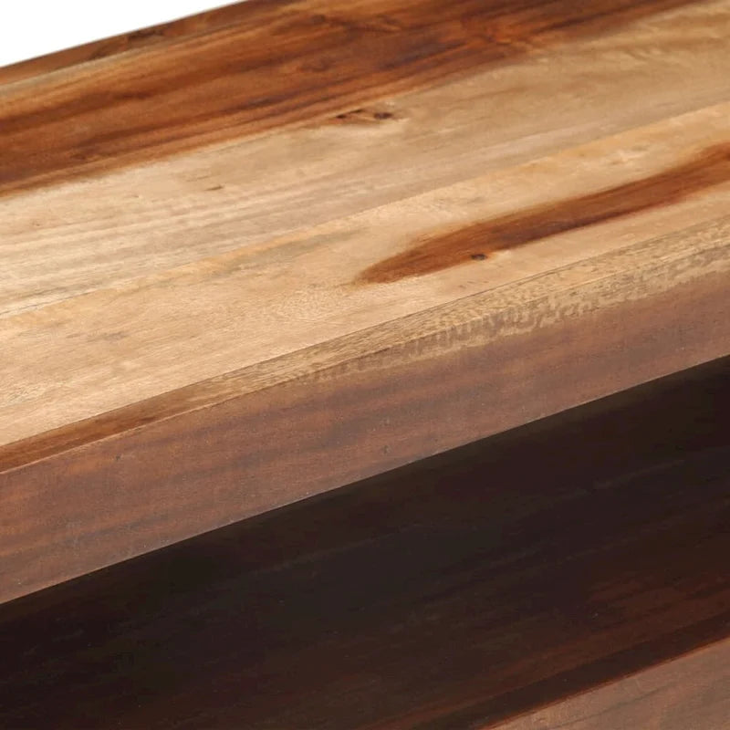 Meuble TV vidaXL 47,2 x 11,8 x 15,7 cm en bois massif avec finition