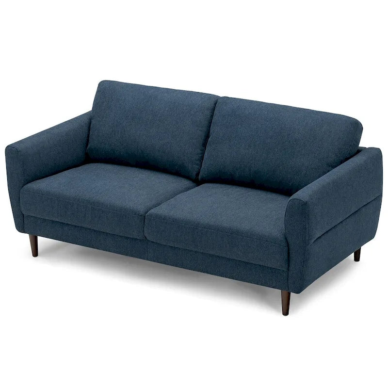 Canapé en tissu Gymax 72 pour salon, petit appartement, avec