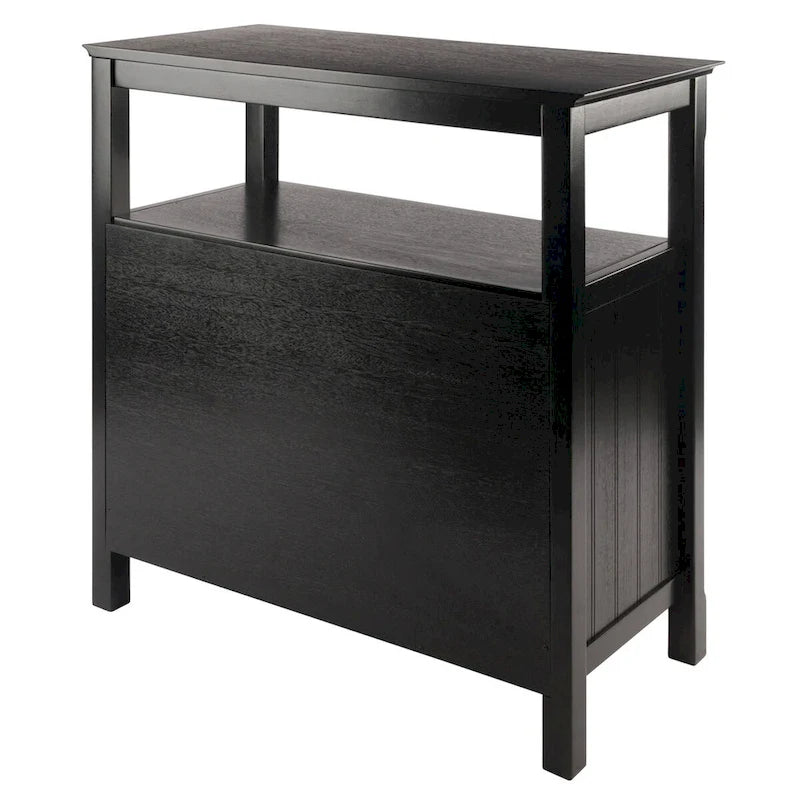 Buffet noir - 91,4 x 45,8 x 91,4 cm