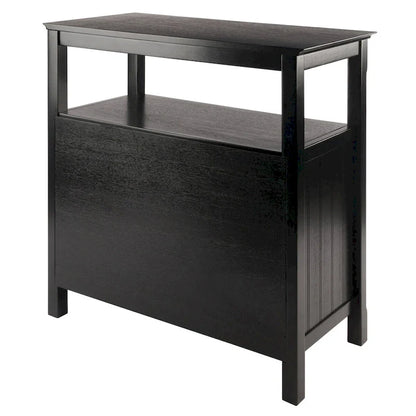 Buffet noir - 91,4 x 45,8 x 91,4 cm