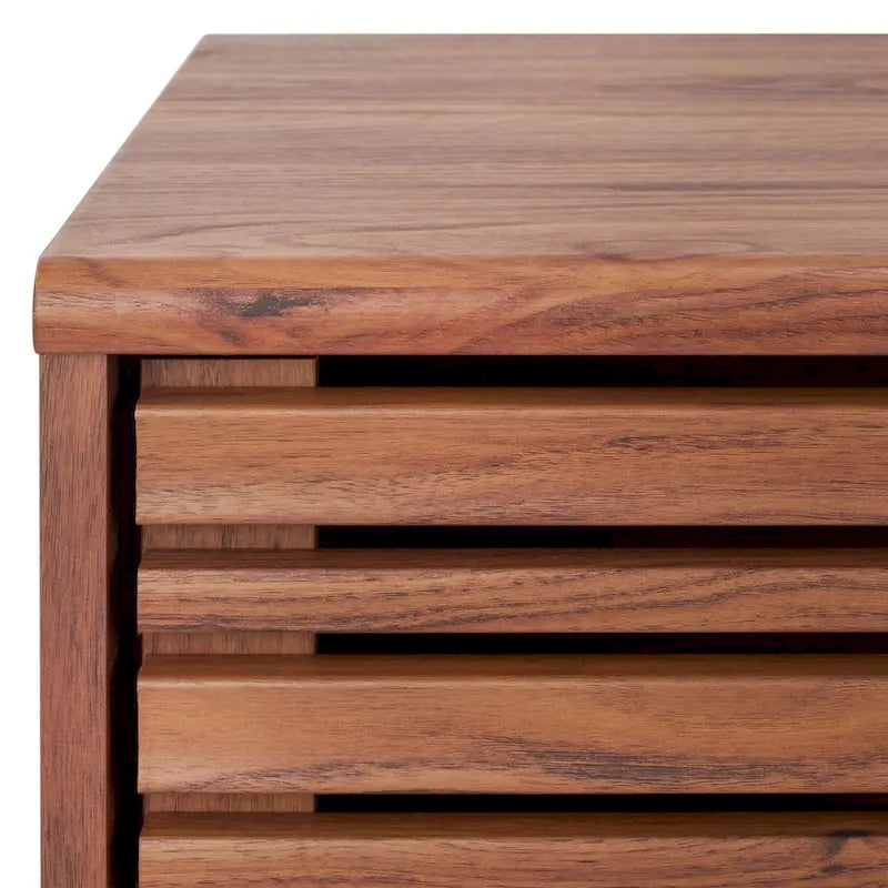 Meuble TV SAFAVIEH Ciera à 3 tiroirs (pour téléviseur à écran plat 65 pouces) - 149 cm x 38,6 cm x 60,7 cm (58,7 po x 15,2 po x 23,9 po) - 150 cm (L) x 38 cm (P) x 61 cm (H)