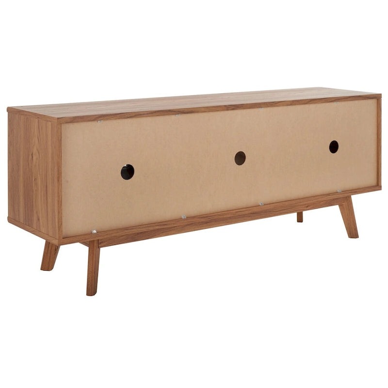 Meuble TV SAFAVIEH Ciera à 3 tiroirs (pour téléviseur à écran plat 65 pouces) - 149 cm x 38,6 cm x 60,7 cm (58,7 po x 15,2 po x 23,9 po) - 150 cm (L) x 38 cm (P) x 61 cm (H)