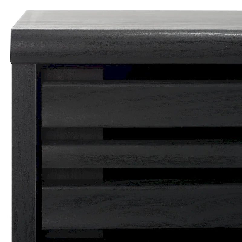 Meuble TV SAFAVIEH Ciera à 3 tiroirs (pour téléviseur à écran plat 65 pouces) - 149 cm x 38,6 cm x 60,7 cm (58,7 po x 15,2 po x 23,9 po) - 150 cm (L) x 38 cm (P) x 61 cm (H)