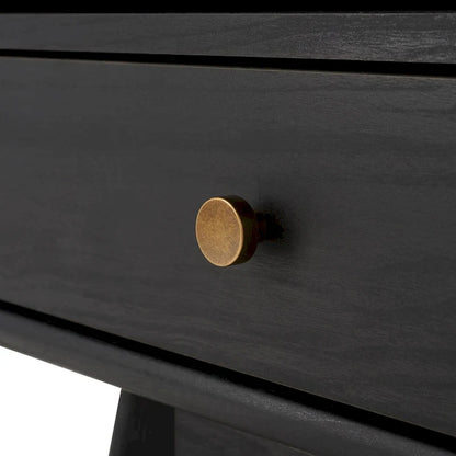 Meuble TV SAFAVIEH Ciera à 3 tiroirs (pour téléviseur à écran plat 65 pouces) - 149 cm x 38,6 cm x 60,7 cm (58,7 po x 15,2 po x 23,9 po) - 150 cm (L) x 38 cm (P) x 61 cm (H)
